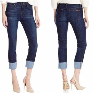 JOE'S JEANS 𝅺JOE'S Jeans Matty Cropped Cuffed Straight Leg 25